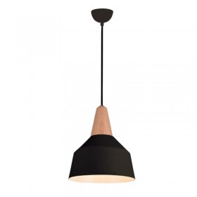 Lustra tavan inteerior 1XE27 Negru mat