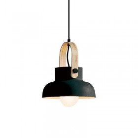 Pendul Negru mat 1XE27