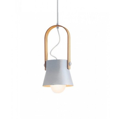 Pendul alb mat 1XE27
