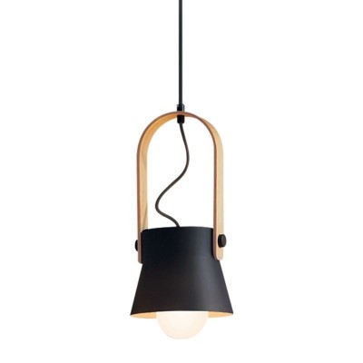 Pendul Negru mat 1XE27