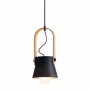 Pendul Negru mat 1XE27