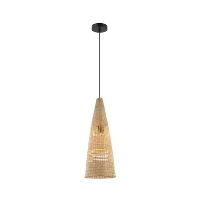 Lustra bambus natural E27