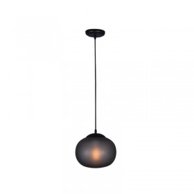 Lustra Pendul cu sticla neagra si dulie E27