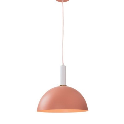 Lustra roz mat 1XE27