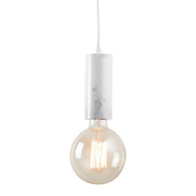 Pendul marmura alba 1XE27