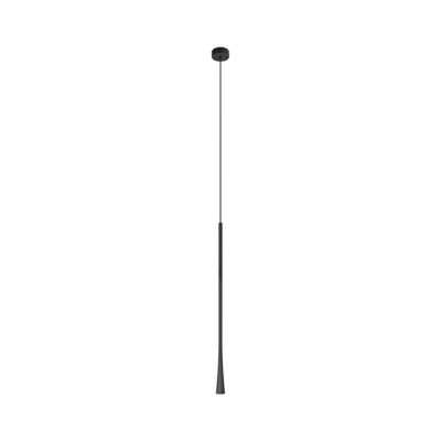 Pendul LED 7W Negru CRI 90 lumina Calda 560 lm