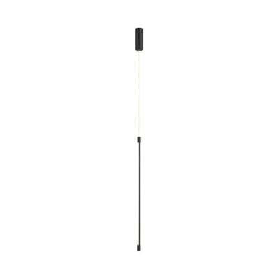 Pendul alb mat cu piele 1XE27