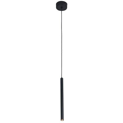 Pendul LED 3W Negru lumina Calda