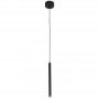 Pendul LED 3W Negru lumina Calda
