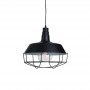 Lampa 1XE27 cadru metal Negru mat