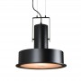 Lustra Negru mat cu acril 1XE27