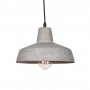 Lustra Moderna Beton si Crom 1XE27