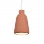 Lustra ceramica naturala 1XE27