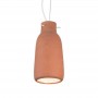 Lustra moderna ceramica naturala 1XE27