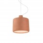 Lustra ceramica naturala 1XE27