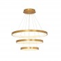 Lustra LED Dimabila Gold 112W cu lumina calda