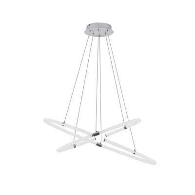 Lustra LED Moderna 90W alba lumina Calda