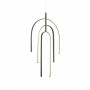 Lustra LED Moderna Gold 80W lumina Calda Gold mat