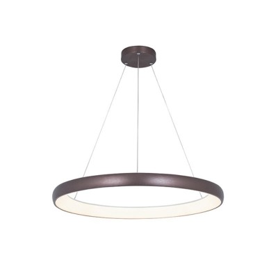 Lustra LED Moderna 60W lumina Calda cafenie