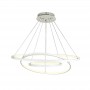 Lustra LED dimabila 135W lumina Calda alba mat