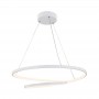 Lustra LED alb mat 55W lumina Calda