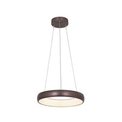 Lustra moderna dimabila cafenie LED 30W lumina Calda