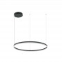 Lustra LED dimabila 84W neagra