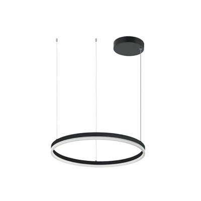 Lustra LED dimabila 42W neagra