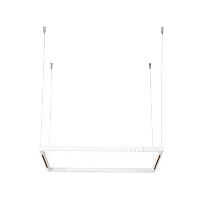 Lustra LED alba CRI 90 LED 80W