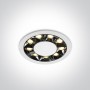 Spot Incastrat in tavan cu 9 leduri Alb 12W 3000K CRI90
