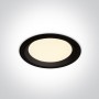 Spot LED Baie 20W Negru, Lumina Calda , Neutra sau Rece Incastrat