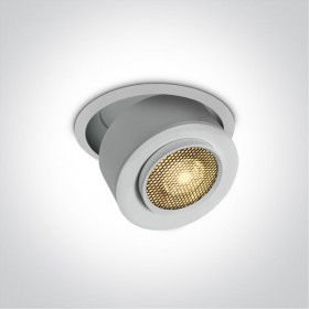 Spot LED Incastrat in tavan 15W Reglabil Alb CRI 90 Lumina Calda 3000K