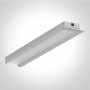Profil LED trepte Gri h6.6mm 2 metri