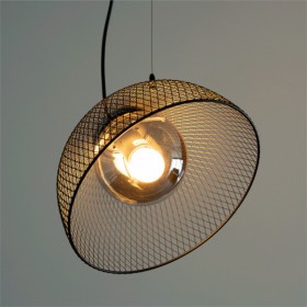Pendul Negru pentru Living 1xE27
