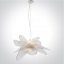 pendul bucatarie tip floare pendul modern pentru bucatarie pendul led 18W.jpg