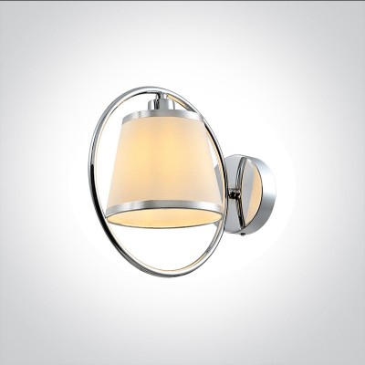 Aplica perete Crom cu Inel 1xE14 pentru living