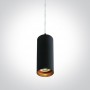 Pendul Negru cu alama GU10 DARK LIGHT h165mm