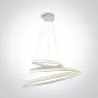 Lustra LED Spirala pentru living 50W lumina calda