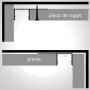 montaj Profil LED Rigips cu o singura latura pentru montaj perimetral, la imbinarea dintre perete si tavan