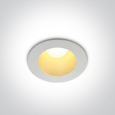 Spot LED incastrat 8W rotund alb IP20 DARK LIGHT