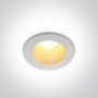 Spot LED incastrat 8W rotund alb IP20 DARK LIGHT