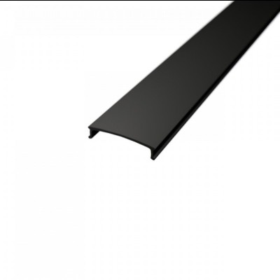 Dispersor Negru profil LED Rigips 24mm tip click 2 metri