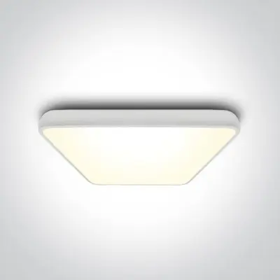 Plafoniera LED Patrata Alba 62W 3000K Pentru Living