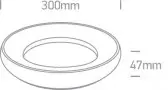 Plafoniera LED Moderna Alba 25W 3000K