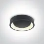 Plafoniera LED CCT 2700K-3000K-4000K 32W Antracit CRI90