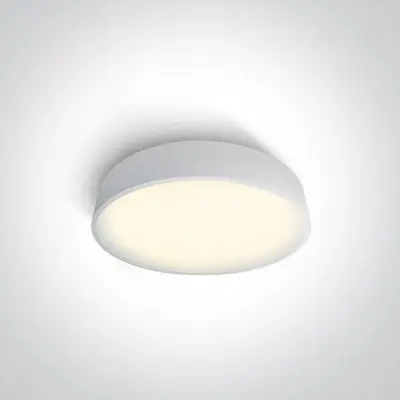 Plafoniera LED Bucatarie 20W Alba Moderna cu Lumina calda D300mm