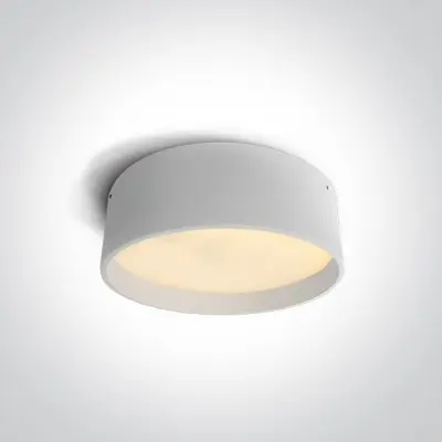 Plafoniera LED Living sau Dormitor Alba 40W CRI90 cu lumina calda