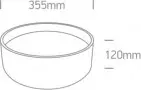 Plafoniera LED Living sau Dormitor Neagra 40W CRI90 cu lumina calda