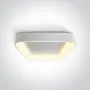 Plafoniera LED Patrata Alba 50W 3000K Living
