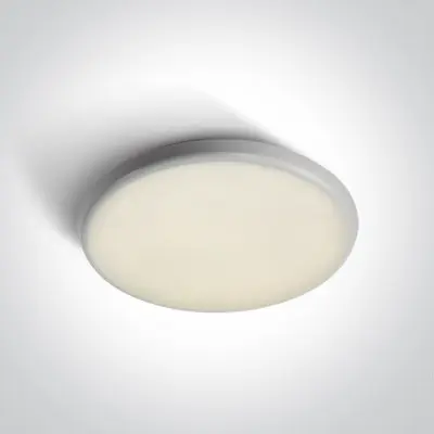 Plafoniera LED Baie IP54 25W 3000K sau 4000K Alba D350mm